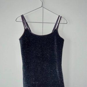 Women's Navy and Black Top